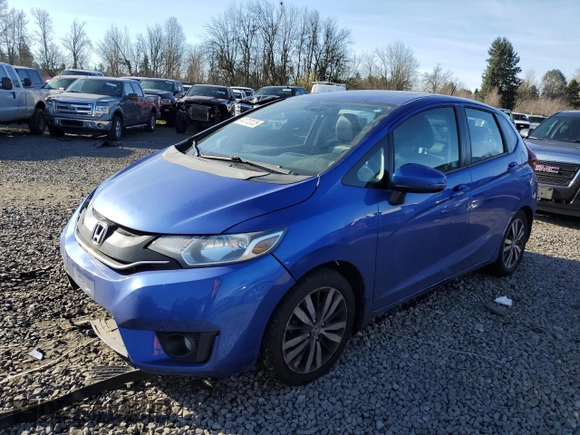2016 Honda Fit EX-L with VIN 3HGGK5H93GM705635, listed as a Copart auction lot 41713125 with 105,730 mi miles and Salvage title. Bid and sale history available at DreamBid. Image 1.