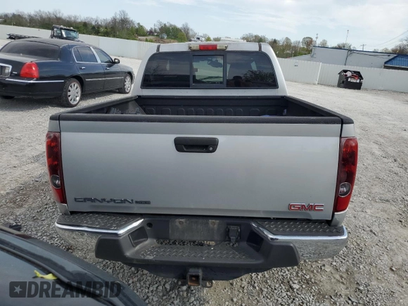 2012 GMC Canyon SLE2 with VIN 1GTH6PFE9C8105140, listed as a Copart auction lot 53684075 with Not provided miles and Salvage title. Bid and sale history available at DreamBid. Image 6.