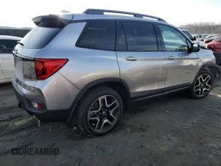 2022 Honda Passport Elite z VIN 5FNYF8H05NB029121, wystawiony jako Copart lot #84228064 z przebiegiem 25 154 mil mil oraz Szkoda całkowita • Salvage title. Historia ofert i sprzedaży dostępna na DreamBid. Obrazek 3.