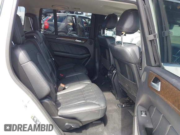 2015 Mercedes-Benz GL-Class GL 450 with VIN 4JGDF6EEXFA597082, listed as a IAAI auction lot 41882798 with 94,340 mi miles. Bid and sale history available at carsss.com. Image 8.