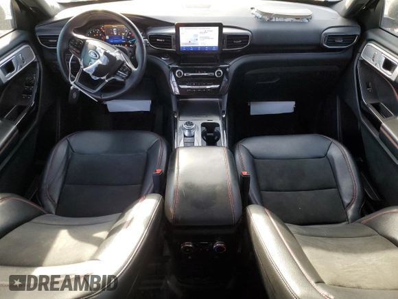 2022 Ford Explorer ST-Line with VIN 1FMSK7KH8NGA86473, listed as a Copart auction lot 48216885 with 61,412 mi miles and Salvage Title. Bid and sale history available at carsss.com. Image 8.
