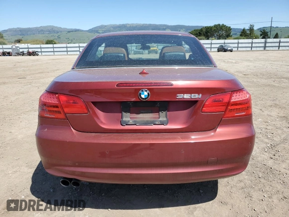 2012 BMW 3 Series 328i with VIN WBADW3C55CE821978, listed as a Copart auction lot 52304695 with 102,656 mi miles and Salvage title. Bid and sale history available at DreamBid. Image 6.