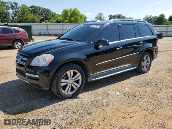 2011 Mercedes-Benz GL-Class GL 450 with VIN 4JGBF7BE8BA696950, listed as a Copart auction lot 60877914 with 134,239 mi miles and Salvage Title. Bid and sale history available at carsss.com. Image 1.