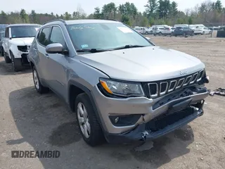2018 Jeep Compass Altitude with VIN 3C4NJDBBXJT313666, listed as a IAAI auction lot 42112041 with 163,110 mi miles and . Bid and sale history available at DreamBid. Image 1.