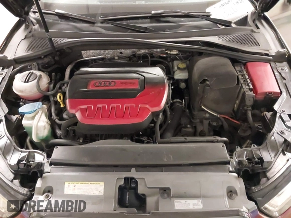 2016 Audi S3 Premium Plus with VIN WAUB1GFF8G1085388, listed as a IAAI auction lot 41295697 with 59,021 mi miles. Bid and sale history available at carsss.com. Image 10.