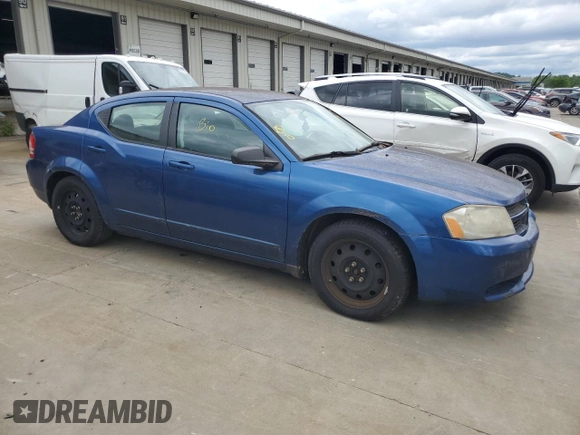 2010 Dodge Avenger SXT with VIN 1B3CC4FD8AN164219, listed as a Copart auction lot 56422784 with 318,866 mi miles and Salvage Title. Bid and sale history available at DreamBid. Image 4.