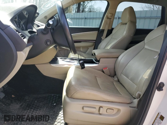 2016 Acura MDX with VIN 5FRYD3H20GB008592, listed as a Copart auction lot 89058995 with 164,886 mi miles and Salvage title. Bid and sale history available at DreamBid. Image 7.