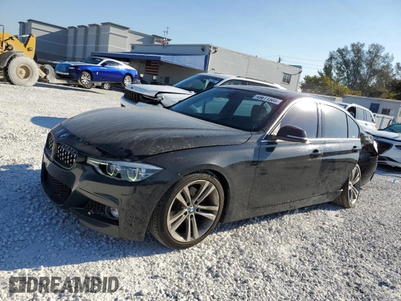2018 BMW 3 Series 330i with VIN WBA8B9G58JNU95889, listed as a Copart auction lot 49611305 with 54,229 mi miles and Salvage Title. Bid and sale history available at carsss.com. Image 1.