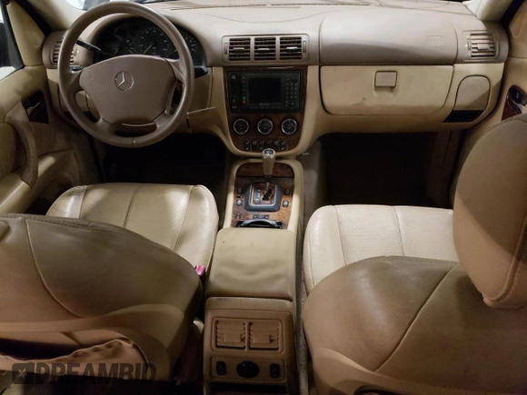 2002 Mercedes-Benz M 320/430/500 с VIN 4JGAB54E52A319680, выставлен на аукционе Copart как лот 55136505 с пробегом 192 023 миль миль и На запчасти • Non repairable. История ставок и продаж доступна на DreamBid. Изображение 8.