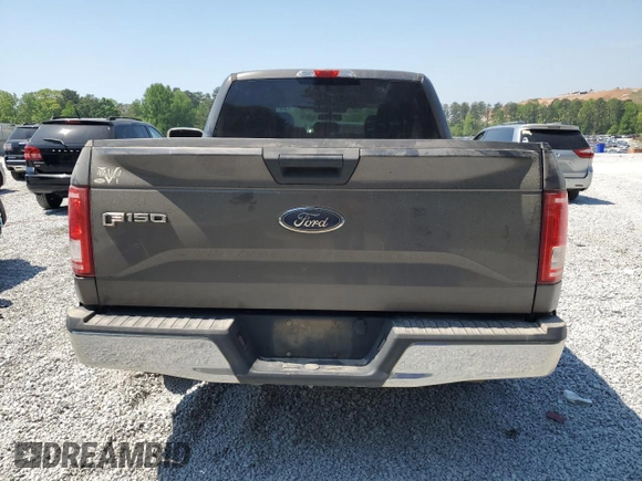 2017 Ford F-150 XL with VIN 1FTEW1C83HKC85191, listed as a Copart auction lot 53687415 with 140,407 mi miles and Salvage Title. Bid and sale history available at carsss.com. Image 6.