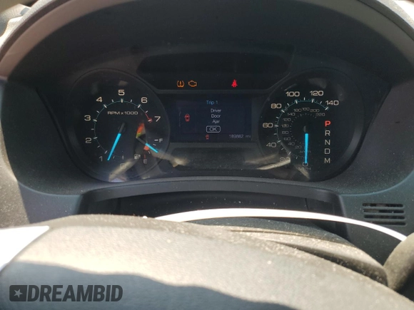 2014 Ford Explorer с VIN 1FM5K8B88EGB06496, выставлен на аукционе Copart как лот 59604765 с пробегом 189 882 миль миль и Списание • Salvage title. История ставок и продаж доступна на DreamBid. Изображение 9.