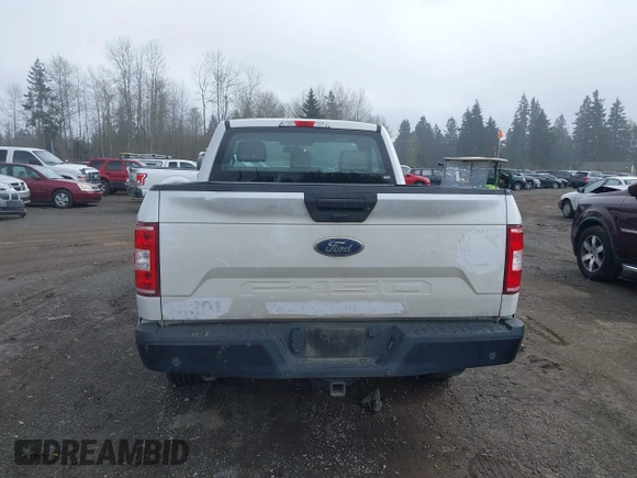 2019 Ford F-150 XL with VIN 1FTMF1CB0KKE51407, listed as a IAAI auction lot 41911128 with 135,119 mi miles and . Bid and sale history available at DreamBid. Image 16.