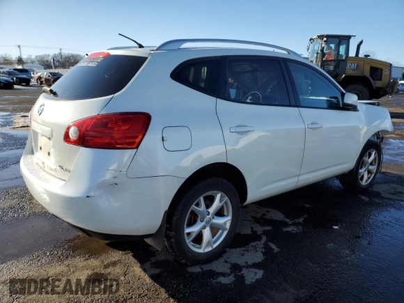 2009 Nissan Rogue SL with VIN JN8AS58V29W449996, listed as a Copart auction lot 46232125 with 126,104 mi miles and Salvage Title. Bid and sale history available at carsss.com. Image 3.