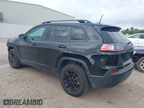 2023 Jeep Cherokee Altitude Lux with VIN 1C4PJMMB9PD114936, listed as a IAAI auction lot 42159214 with 59,525 mi miles. Bid and sale history available at carsss.com. Image 3.