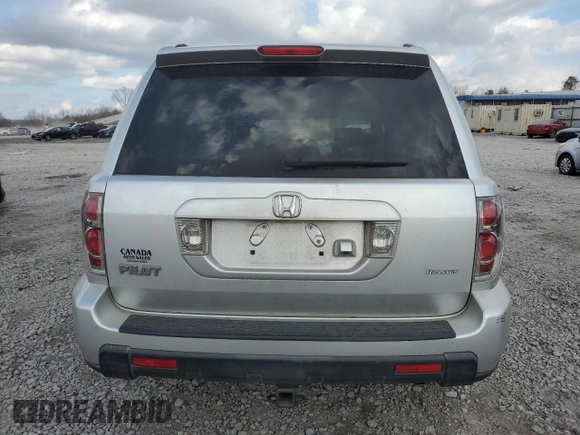 2008 Honda Pilot EX-L with VIN 5FNYF28728B002229, listed as a Copart auction lot 44395995 with Not Provided miles and Salvage Title. Bid and sale history available at DreamBid. Image 6.