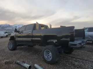 2015 Chevrolet Silverado 3500HD LTZ with VIN 1GC4K0E83FF591845, listed as a Copart auction lot 81810164 with 50,608 mi miles and Salvage Title. Bid and sale history available at carsss.com. Image 2.