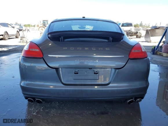 2013 Porsche Panamera S with VIN WP0AB2A77DL061226, listed as a Copart auction lot 49789555 with 48,851 mi miles and Non Repairable. Bid and sale history available at carsss.com. Image 6.