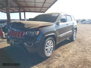 2021 Jeep Grand Cherokee Laredo X with VIN 1C4RJEAG4MC739342, listed as a IAAI auction lot 41302550 with 37,429 mi miles. Bid and sale history available at carsss.com. Image 2.