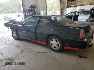 2004 Chevrolet Monte Carlo SS with VIN 2G1WX12K349292225, listed as a Copart auction lot 75629784 with 189,898 mi miles and Salvage Title. Bid and sale history available at carsss.com. Image 2.