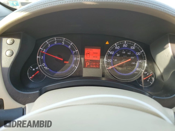 2010 Infiniti EX Journey with VIN JN1AJ0HP4AM700846, listed as a Copart auction lot 74745274 with 239,737 mi miles and Clean Title. Bid and sale history available at DreamBid. Image 9.