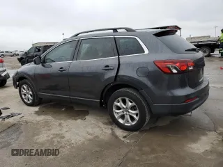 2014 Mazda CX-9 Touring with VIN JM3TB2CA8E0426475, listed as a Copart auction lot 44528795 with 124,930 mi miles and Salvage Title. Bid and sale history available at carsss.com. Image 2.
