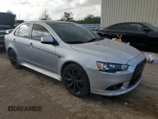 2014 Mitsubishi Lancer GT with VIN JA32U8FW4EU005627, listed as a Copart auction lot 79729804 with 75,736 mi miles and Salvage Title. Bid and sale history available at carsss.com. Image 4.