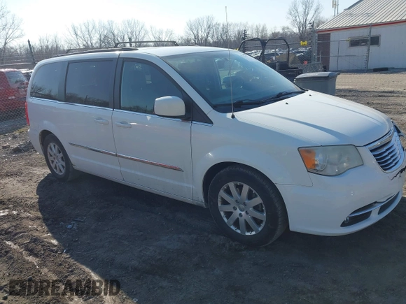 2013 Chrysler Town & Country Touring with VIN 2C4RC1BG8DR573559, listed as a IAAI auction lot 41793874 with 205,005 mi miles. Bid and sale history available at carsss.com. Image 1.