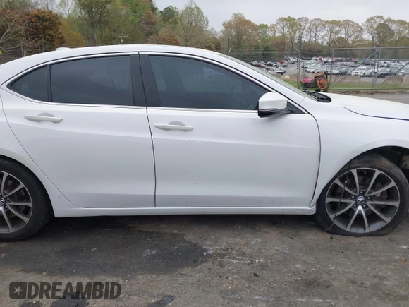 2017 Acura TLX V6 w/Technology Pkg with VIN 19UUB2F52HA001328, listed as a IAAI auction lot 41946365 with 143,698 mi miles. Bid and sale history available at carsss.com. Image 13.