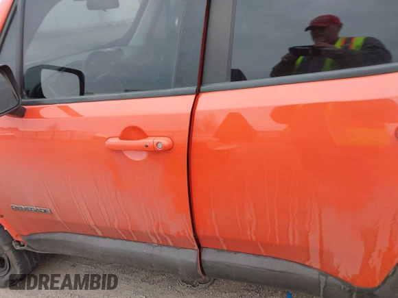 2018 Jeep Renegade Upland with VIN ZACCJBAB9JPJ56911, listed as a IAAI auction lot 41420839 with 48,633 mi miles and . Bid and sale history available at DreamBid. Image 15.