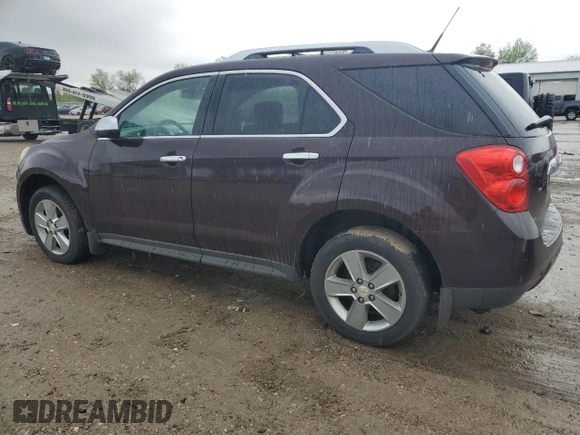 2011 Chevrolet Equinox LTZ with VIN 2CNFLGEC9B6398005, listed as a Copart auction lot 55563895 with 158,376 mi miles and Clean Title. Bid and sale history available at DreamBid. Image 2.