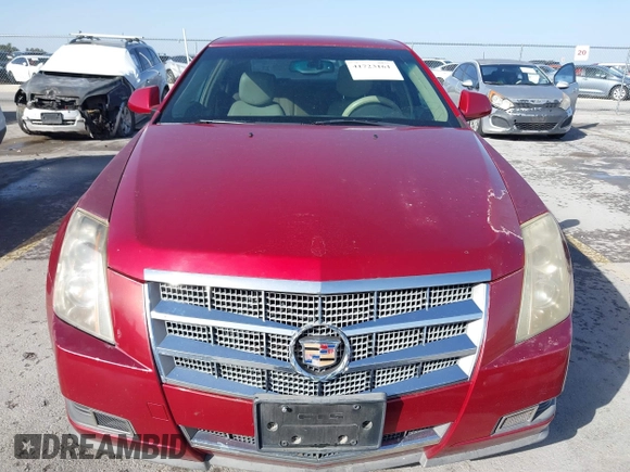 2008 Cadillac CTS RWD w/1SB with VIN 1G6DR57V980186691, listed as a IAAI auction lot 41723161 with 193,476 mi miles. Bid and sale history available at carsss.com. Image 6.