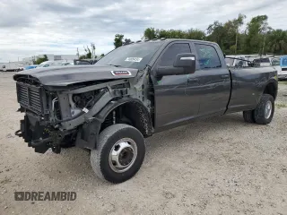 2023 Ram 3500 Tradesman with VIN 3C63RRGLXPG508240, listed as a Copart auction lot 74809434 with 32,545 mi miles and Salvage Title. Bid and sale history available at carsss.com. Image 1.