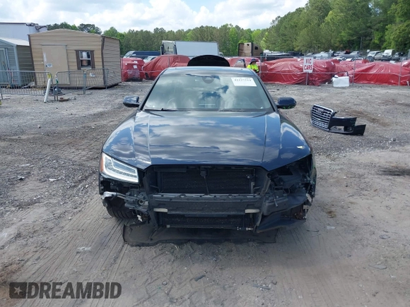 2015 Audi A8 4.0T with VIN WAU32AFD4FN002477, listed as a IAAI auction lot 42157514 with 151,729 mi miles and . Bid and sale history available at DreamBid. Image 12.