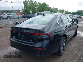 2025 Honda Accord EX-L with VIN 1HGCY2F68SA023974, listed as a IAAI auction lot 42487900 with Not provided miles and . Bid and sale history available at DreamBid. Image 4.