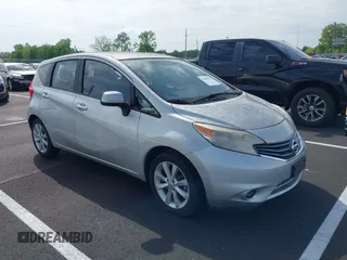 2014 Nissan Note S Plus with VIN 3N1CE2CP5EL374894, listed as a IAAI auction lot 42095930 with 121,826 mi miles and . Bid and sale history available at DreamBid. Image 1.