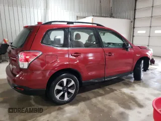 2018 Subaru Forester z VIN JF2SJABC4JH404359, wystawiony jako Copart lot #59132405 z przebiegiem 28 805 mil mil oraz Szkoda całkowita • Salvage title. Historia ofert i sprzedaży dostępna na DreamBid. Obrazek 3.