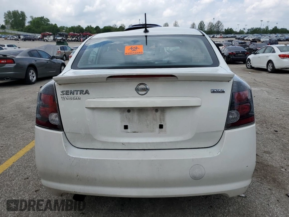 2012 Nissan Sentra SR z VIN 3N1AB6AP4CL762870, wystawiony jako Copart lot #56854535 z przebiegiem Nie podano mil oraz Szkoda całkowita • Salvage title. Historia ofert i sprzedaży dostępna na DreamBid. Obrazek 6.