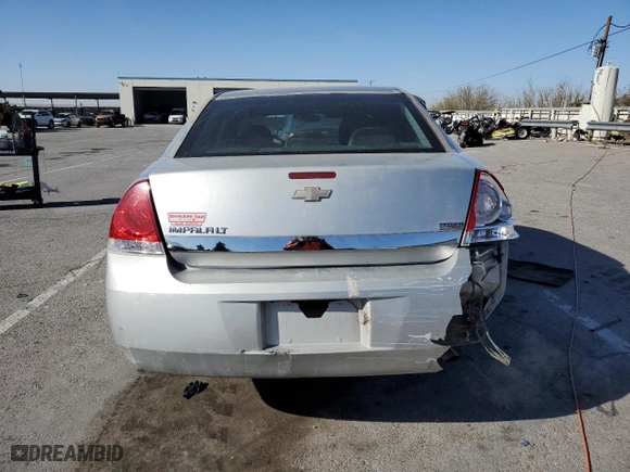2010 Chevrolet Impala LT with VIN 2G1WB5EK3A1240976, listed as a Copart auction lot 85665204 with 194,081 mi miles and Salvage Title. Bid and sale history available at carsss.com. Image 6.