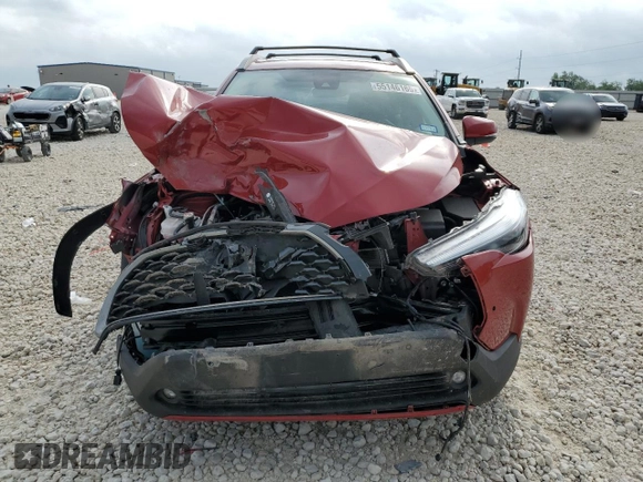2022 Toyota Corolla Cross XLE with VIN 7MUDAAAG7NV019610, listed as a Copart auction lot 55146165 with 13,633 mi miles and Salvage title. Bid and sale history available at DreamBid. Image 5.
