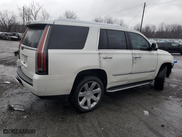 2019 Cadillac Escalade Luxury with VIN 1GYS4BKJ0KR213635, listed as a Copart auction lot 82604024 with 0 mi miles and Salvage Title. Bid and sale history available at carsss.com. Image 3.
