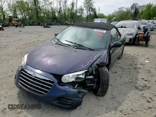 2005 Chrysler Sebring with VIN 1C3EL45R25N638552, listed as a Copart auction lot 53833645 with 160,009 mi miles and Salvage title. Bid and sale history available at DreamBid. Image 13.