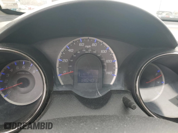 2013 Honda Fit Sport z VIN JHMGE8H56DC020352, wystawiony jako Copart lot #47624385 z przebiegiem 186 407 mil mil oraz Szkoda całkowita • Salvage title. Historia ofert i sprzedaży dostępna na DreamBid. Obrazek 9.