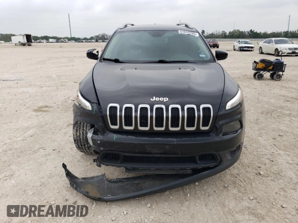 2017 Jeep Cherokee Latitude with VIN 1C4PJLCB6HW516284, listed as a Copart auction lot 51610205 with 171,081 mi miles and Salvage Title. Bid and sale history available at carsss.com. Image 5.