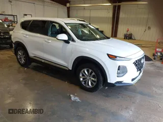 2019 Hyundai Santa Fe SE with VIN 5NMS2CAD4KH120957, listed as a IAAI auction lot 41937085 with 101,584 mi miles. Bid and sale history available at carsss.com. Image 1.