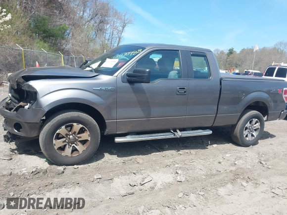 2013 Ford F-150 XL with VIN 1FTFX1EFXDFD87216, listed as a IAAI auction lot 42070988 with 153,676 mi miles. Bid and sale history available at carsss.com. Image 14.