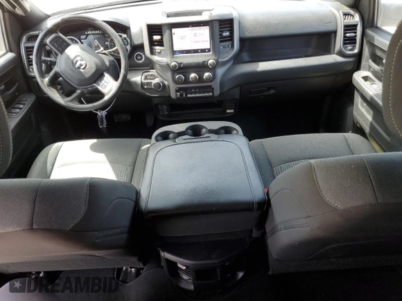 2022 Ram 2500 Tradesman with VIN 3C6UR5HJ9NG423994, listed as a Copart auction lot 65368954 with 7,868 mi miles and Salvage title. Bid and sale history available at DreamBid. Image 8.