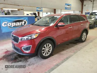 2017 Kia Sorento LX with VIN 5XYPGDA51HG190747, listed as a Copart auction lot 51624765 with 142,278 mi miles and Clean Title. Bid and sale history available at carsss.com. Image 1.