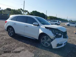 2019 Acura MDX w/Technology Pkg with VIN 5J8YD3H55KL008154, listed as a IAAI auction lot 41983227 with 64,403 mi miles. Bid and sale history available at carsss.com. Image 1.