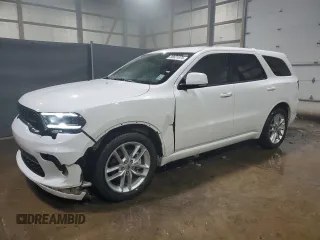 2022 Dodge Durango GT Plus with VIN 1C4RDHDGXNC218311, listed as a Copart auction lot 88631875 with 55,382 mi miles and Clean Title. Bid and sale history available at DreamBid. Image 1.