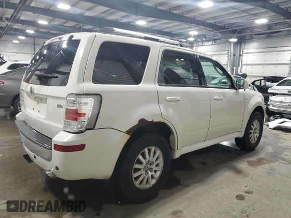 2009 Mercury Mariner Premier with VIN 4M2CU97G09KJ06145, listed as a Copart auction lot 47119525 with 158,430 mi miles and Salvage title. Bid and sale history available at DreamBid. Image 3.